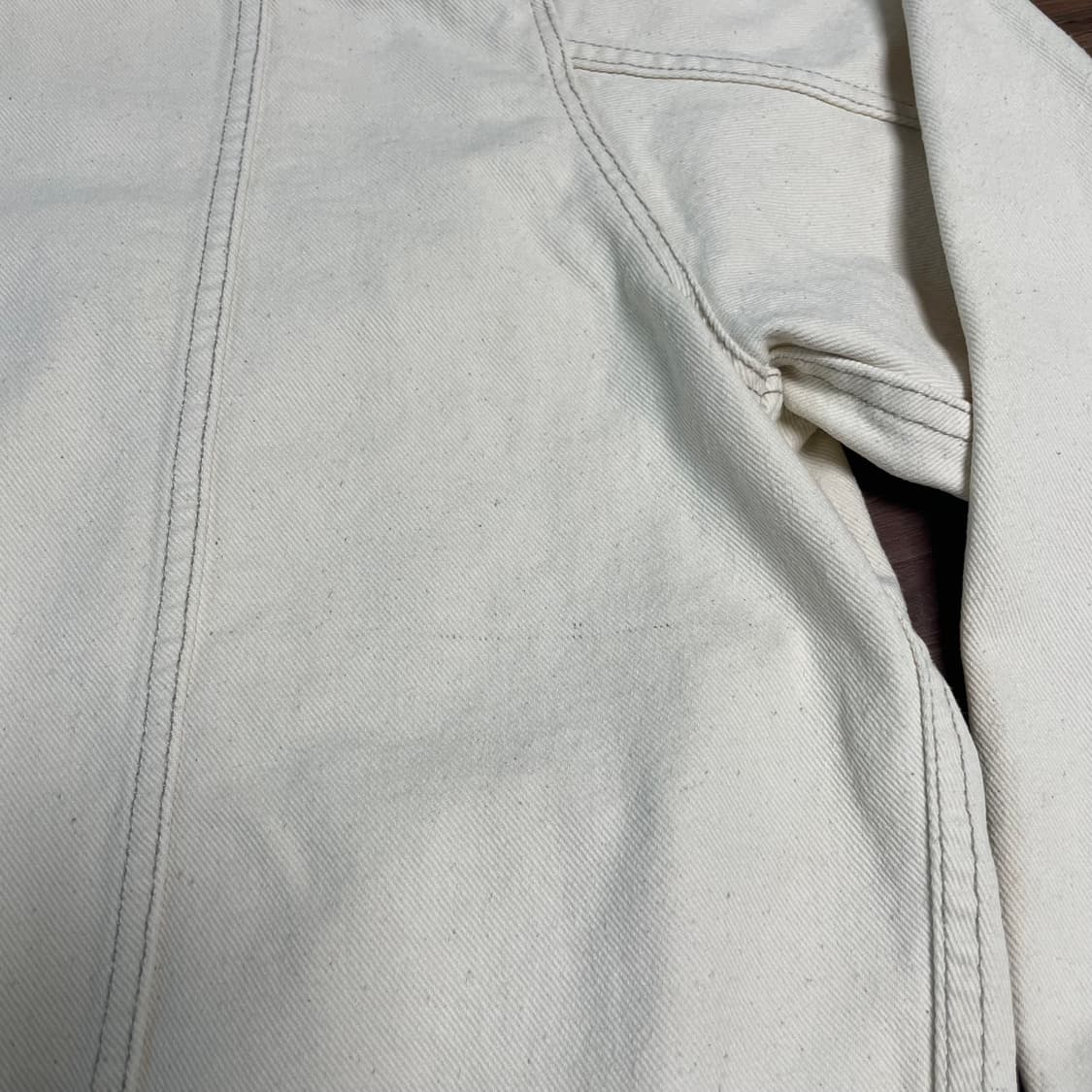 90s 미제 리바이스 빈티지 화이트 데님 트러커 청자켓 L(XL) 상품이미지7