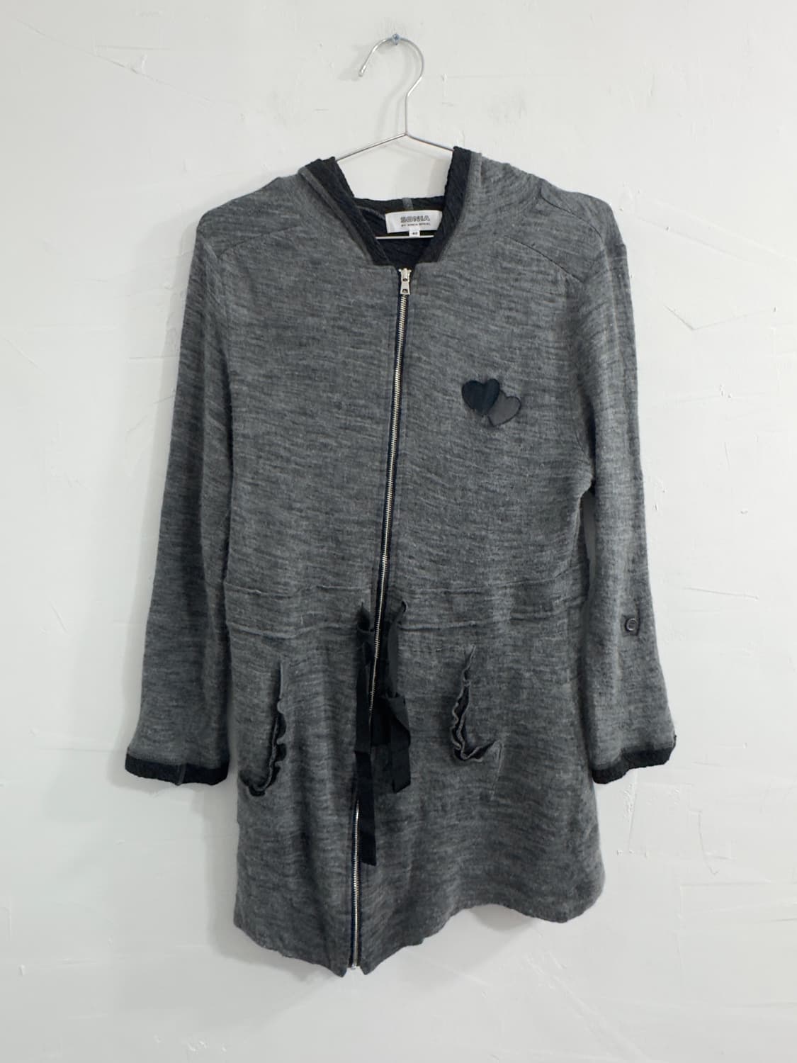 sonia rykiel knit hood zipup 상품이미지1