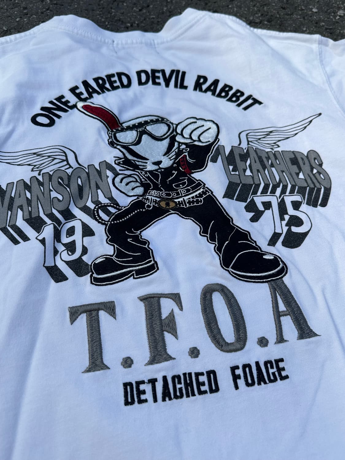 [밴슨] •Vanson TFOA Tee 상품이미지2