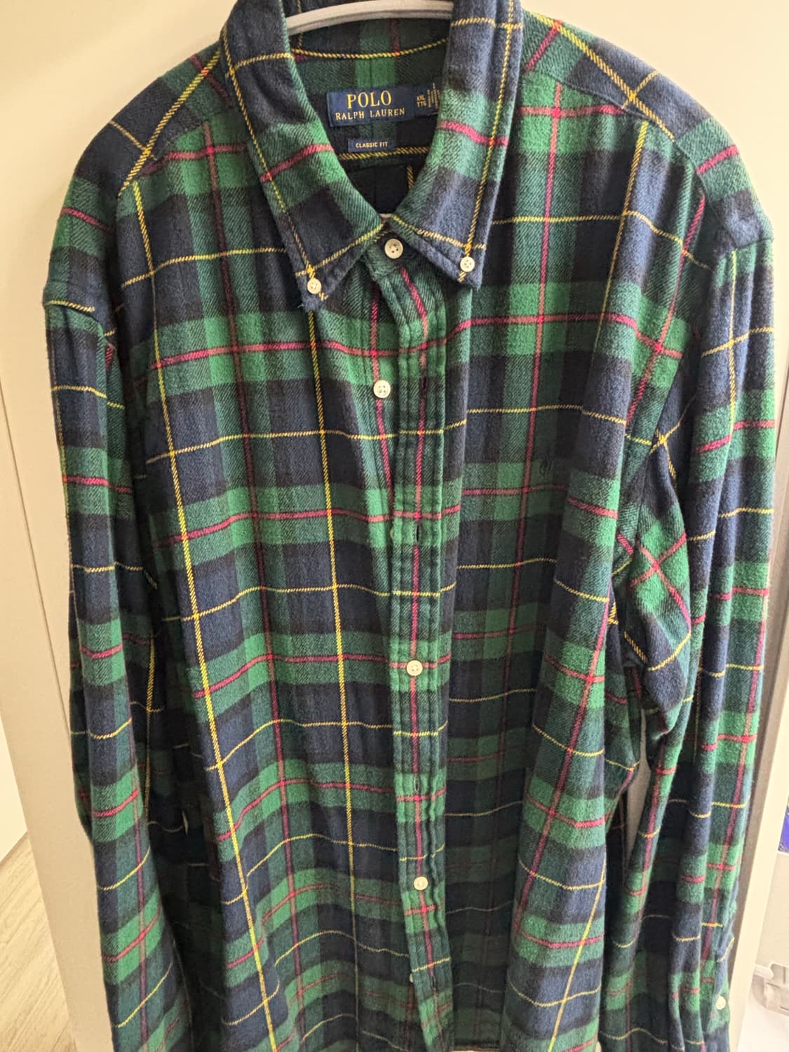 (XXL) 폴로 랄프로렌 타탄 체크 셔츠 상품이미지1