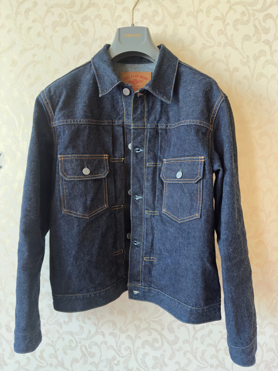 [40] 더 플랫헤드 14.5oz 2세대 데님 자켓 FN-OJ-D002 상품이미지1