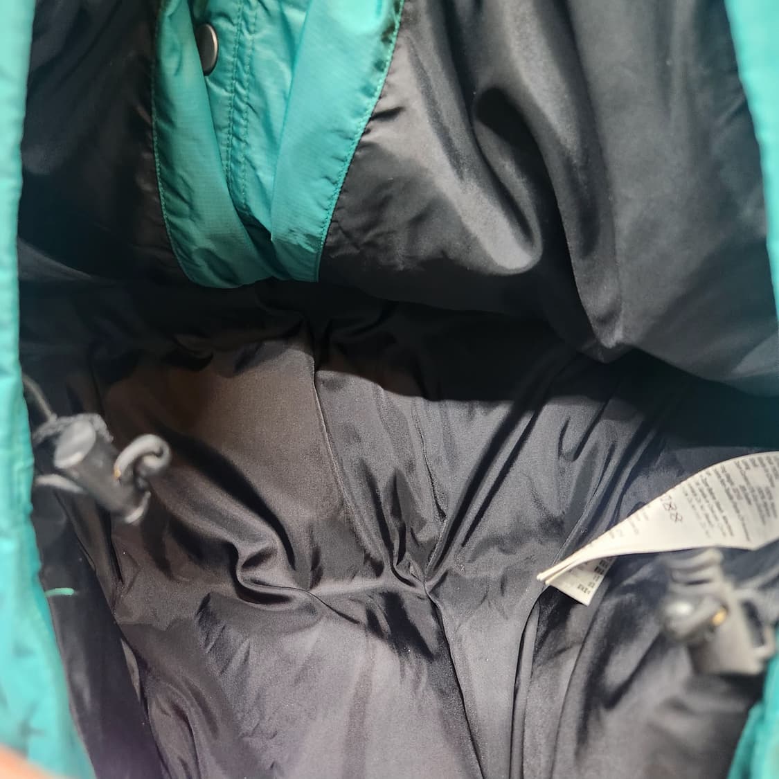 팀버랜드 로고 덕다운 스트링 패딩 M(XL) 상품이미지5