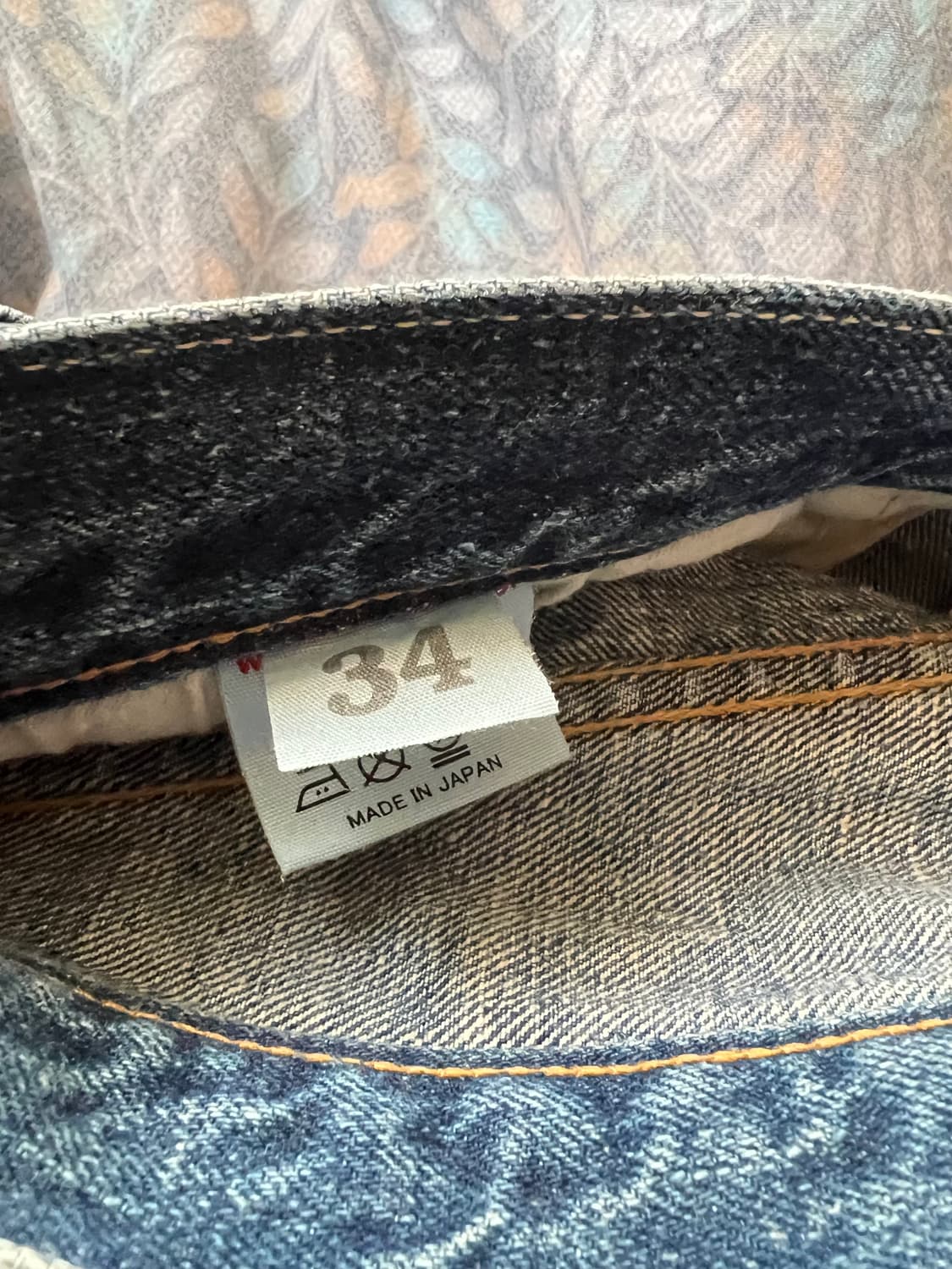 웨어하우스 2nd-hand 1105 유즈드 워쉬 미디엄 인디고 상품이미지7