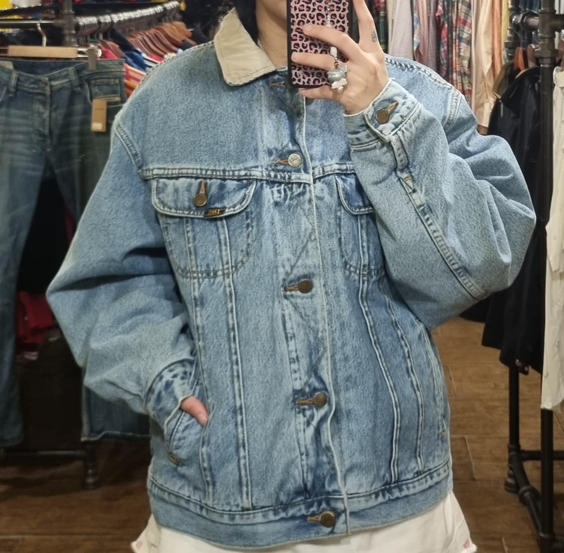 [Hi] lee 리 데님자켓 블루 상품이미지3