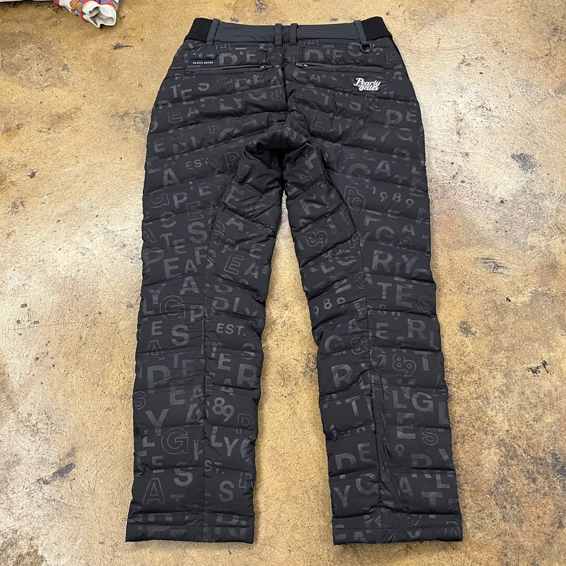 [정품] 파리게이츠 구스다운 골프 패딩 바지 b18 상품이미지2