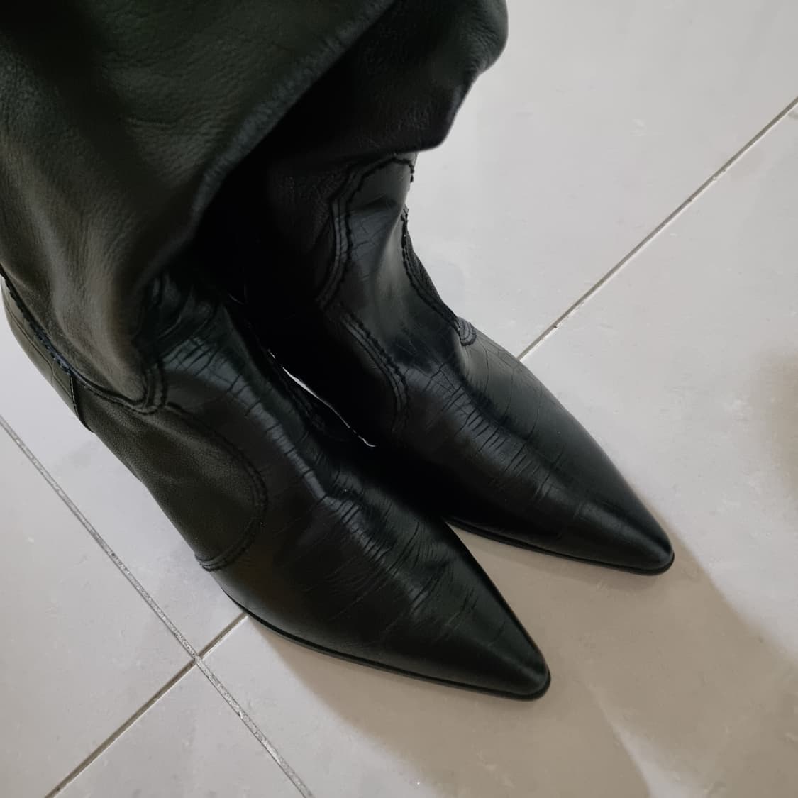 250)닥스 소가죽부츠 상품이미지7