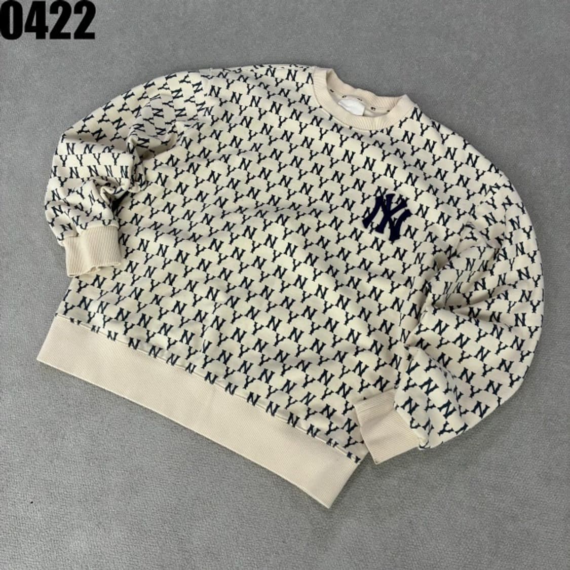 MLB 뉴욕 양키스 NY 로고 맨투맨 티셔츠 L 상품이미지1