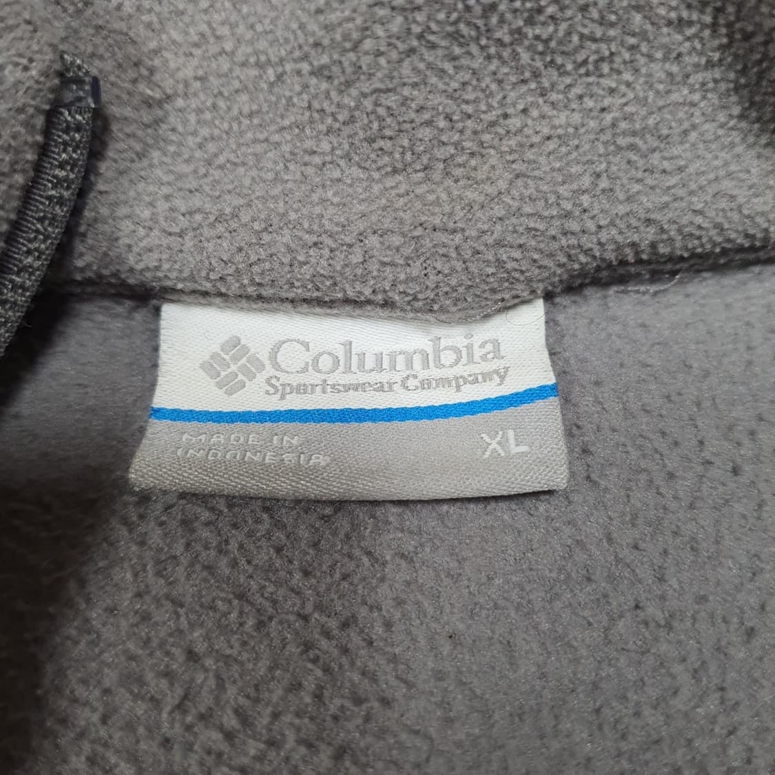 ✨ (바배) 컬럼비아 그레이 플리스 집업 상품이미지3