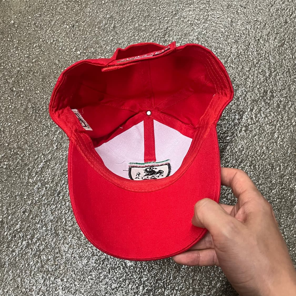 빈티지 페라리 F1 레이싱 볼캡 상품이미지5