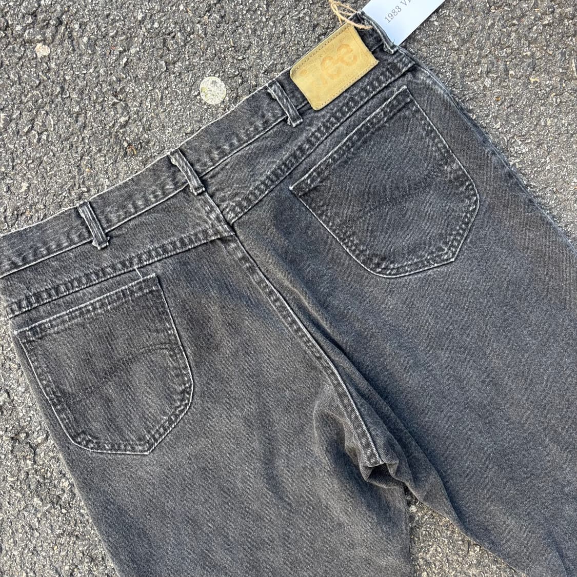 90년대 미국 리 흑청바지 상품이미지10