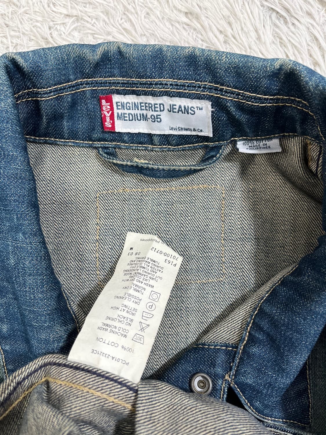 리바이스 엔지니어드 데님 자켓/#2552 상품이미지5