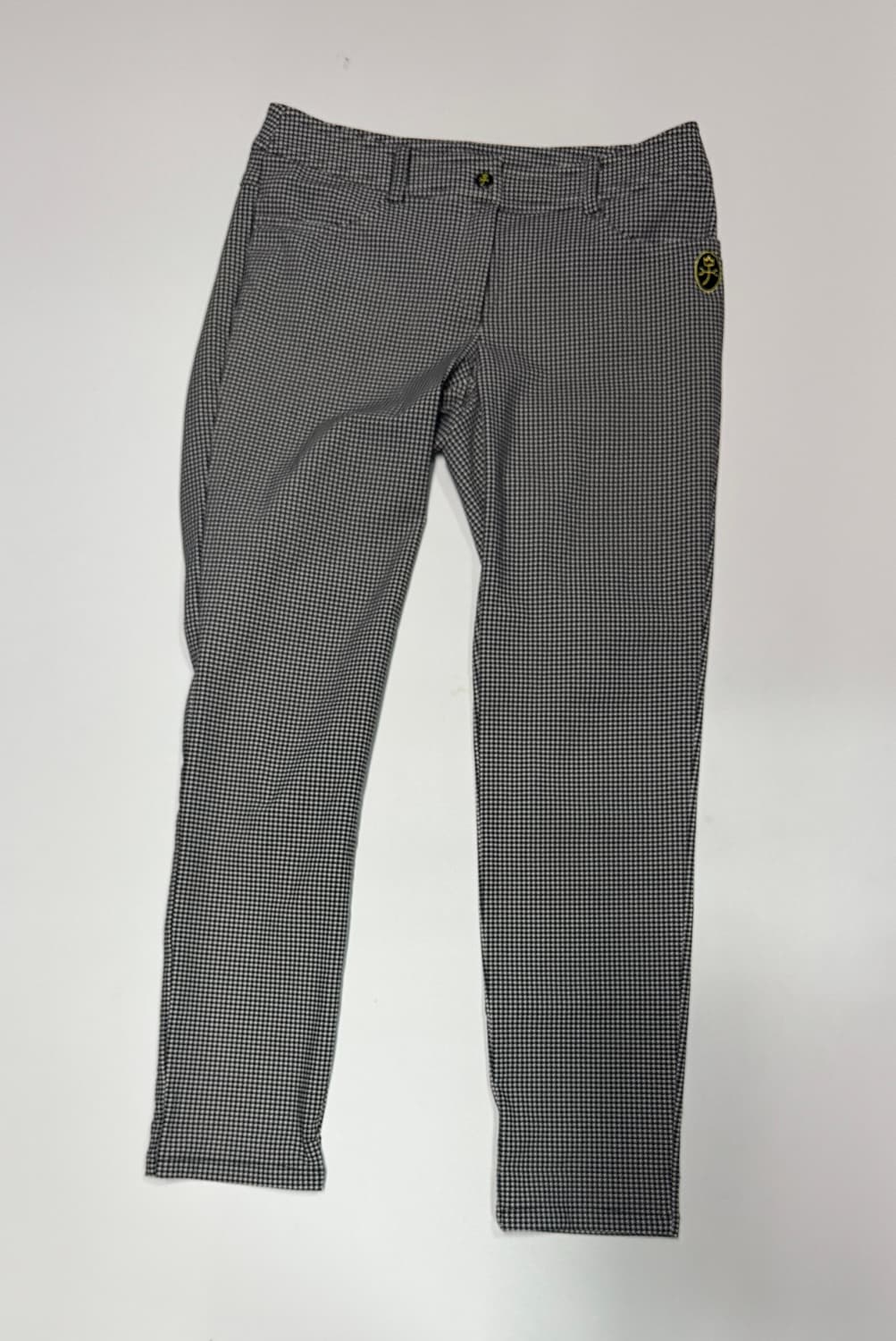 여성 정품 까스텔바작 골프 나일론 체크 스윙 팬츠 67 상품이미지1