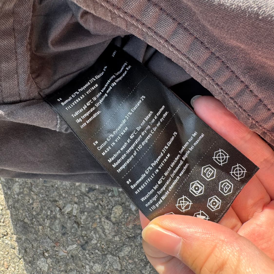 클라터뮤젠 GRIMNER 립스탑 카고 반바지 상품이미지9