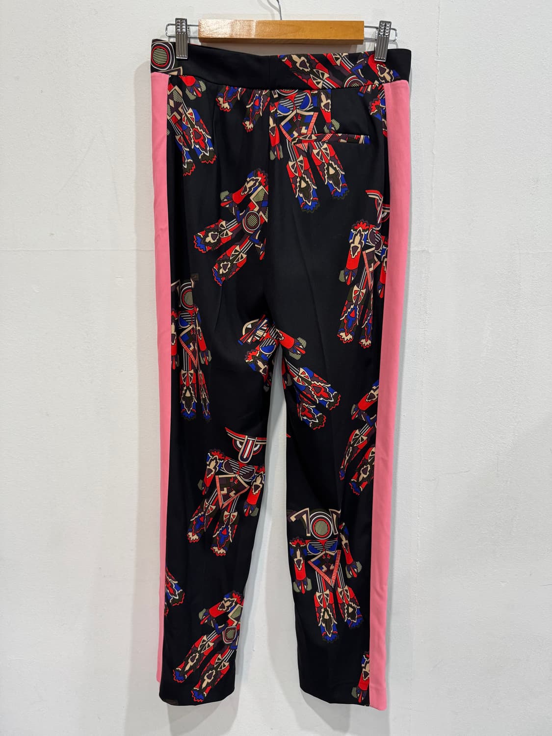 MSGM 패턴 블랙 바지 (40) 상품이미지1