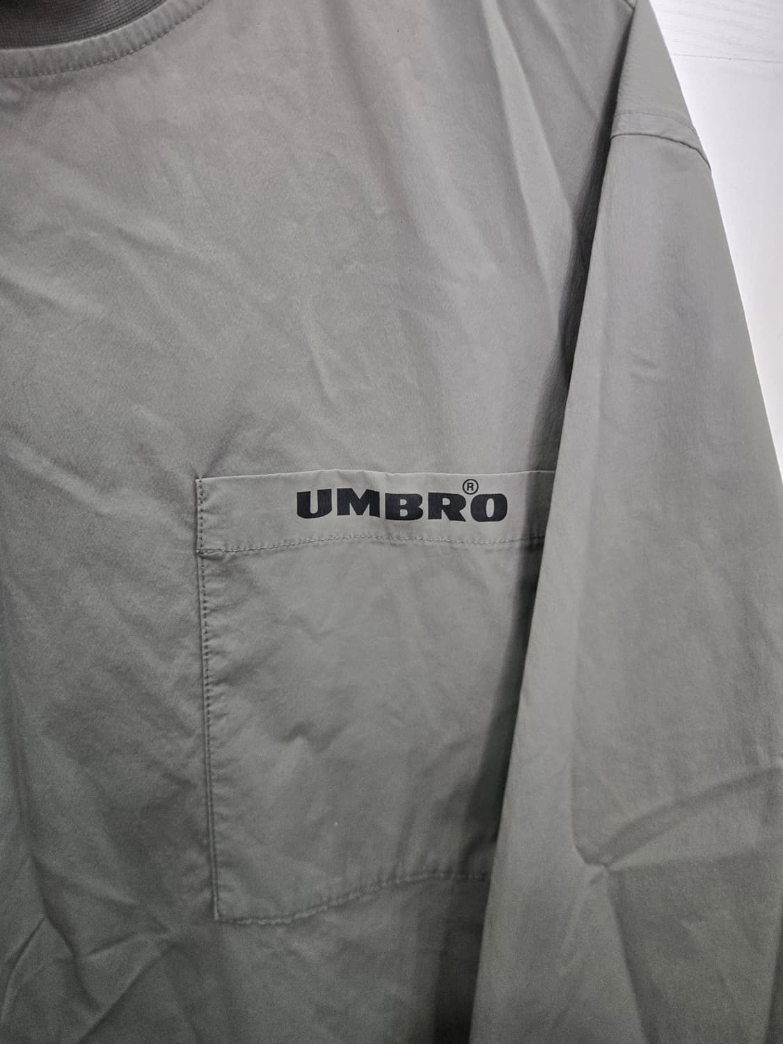 105,XL )) UMBRO 엄브로 바람막이 긴팔티셔츠! 디자인 짱이뻐요 상품이미지2