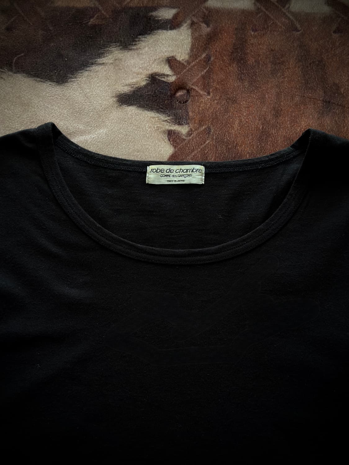 90s COMME des GARCONS black long sleeve  상품이미지4