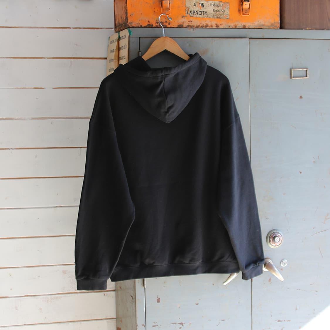 (착용컷) ELEMENT 후드 티셔츠 (남성용 105) 상품이미지2