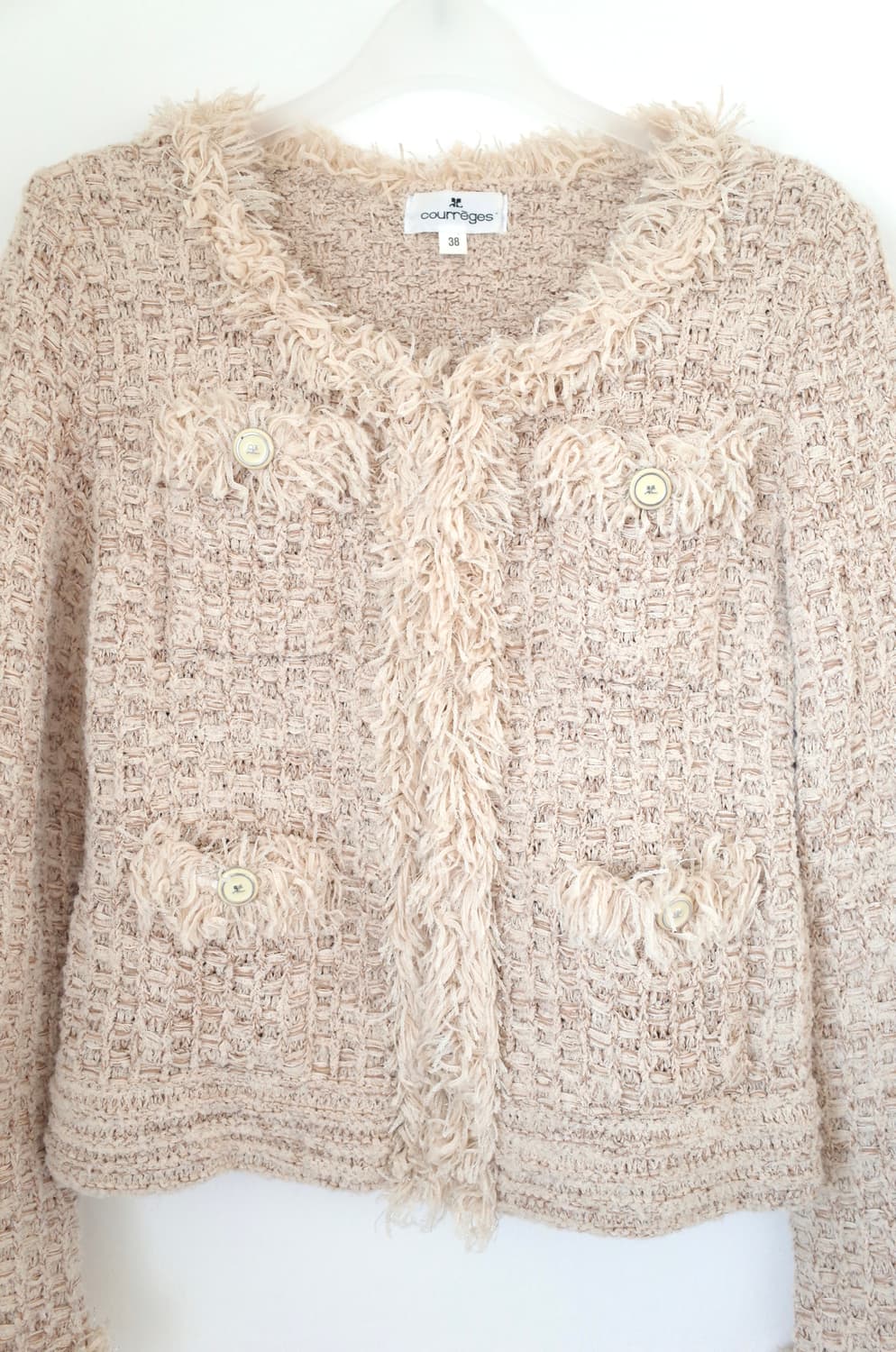 꾸레쥬 트위드 자켓 상품이미지4