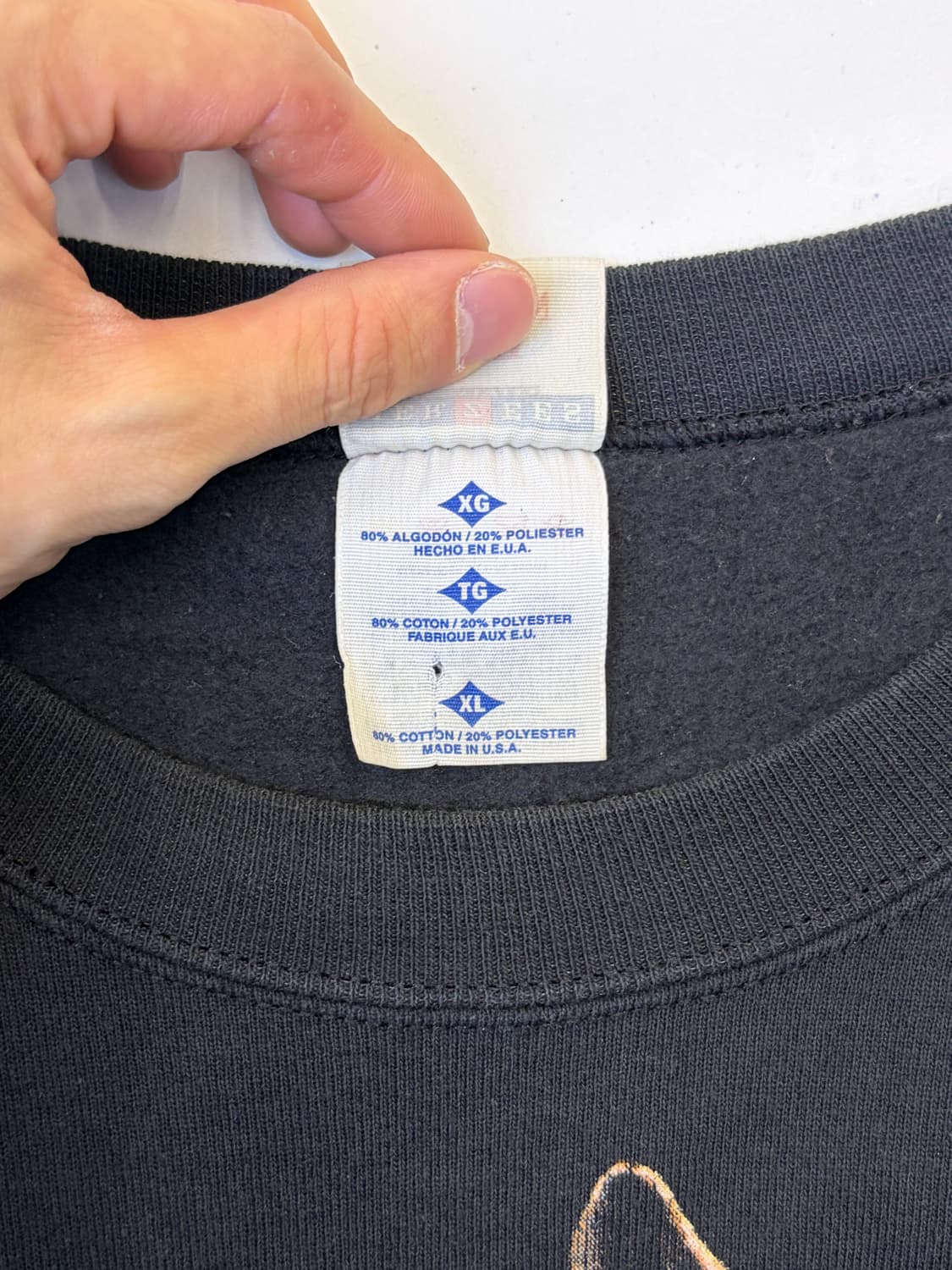 Jerzees 90s USA 커프 보나미에 울프 팩 상품이미지5