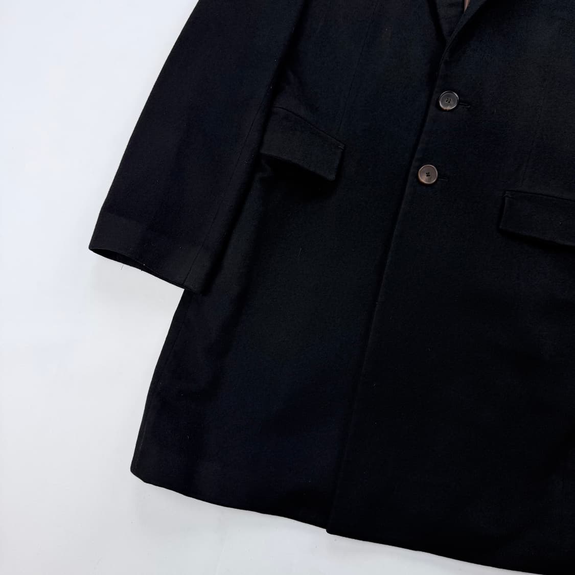 지오송지오 투버튼 캐시미어100% 코트 상품이미지3