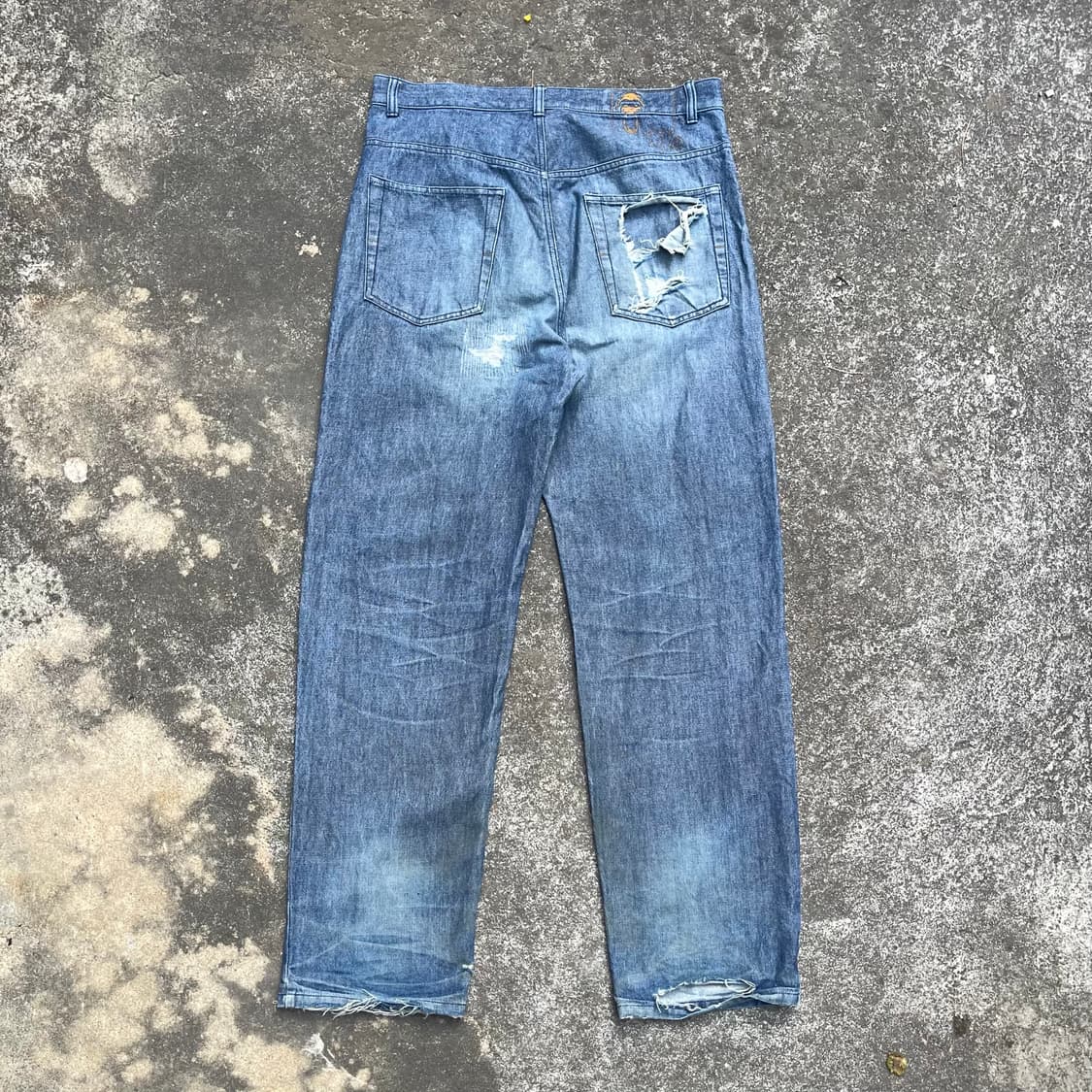 90s 엑스라지 Xlarge 데미지 데님팬츠 상품이미지5