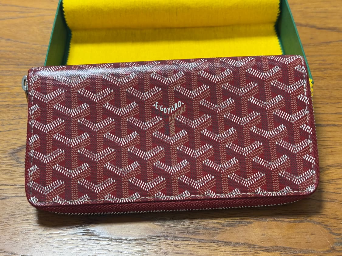 고야드 마티뇽 지퍼 장지갑 상품이미지3