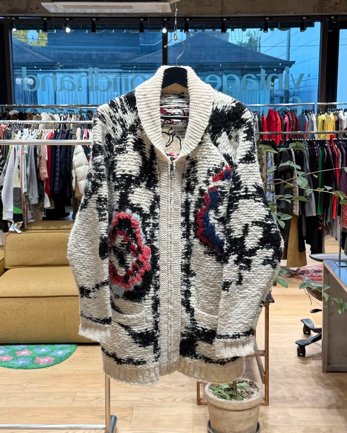 이자벨마랑 아이보리 세라 울 스웨터 가디건  상품이미지1