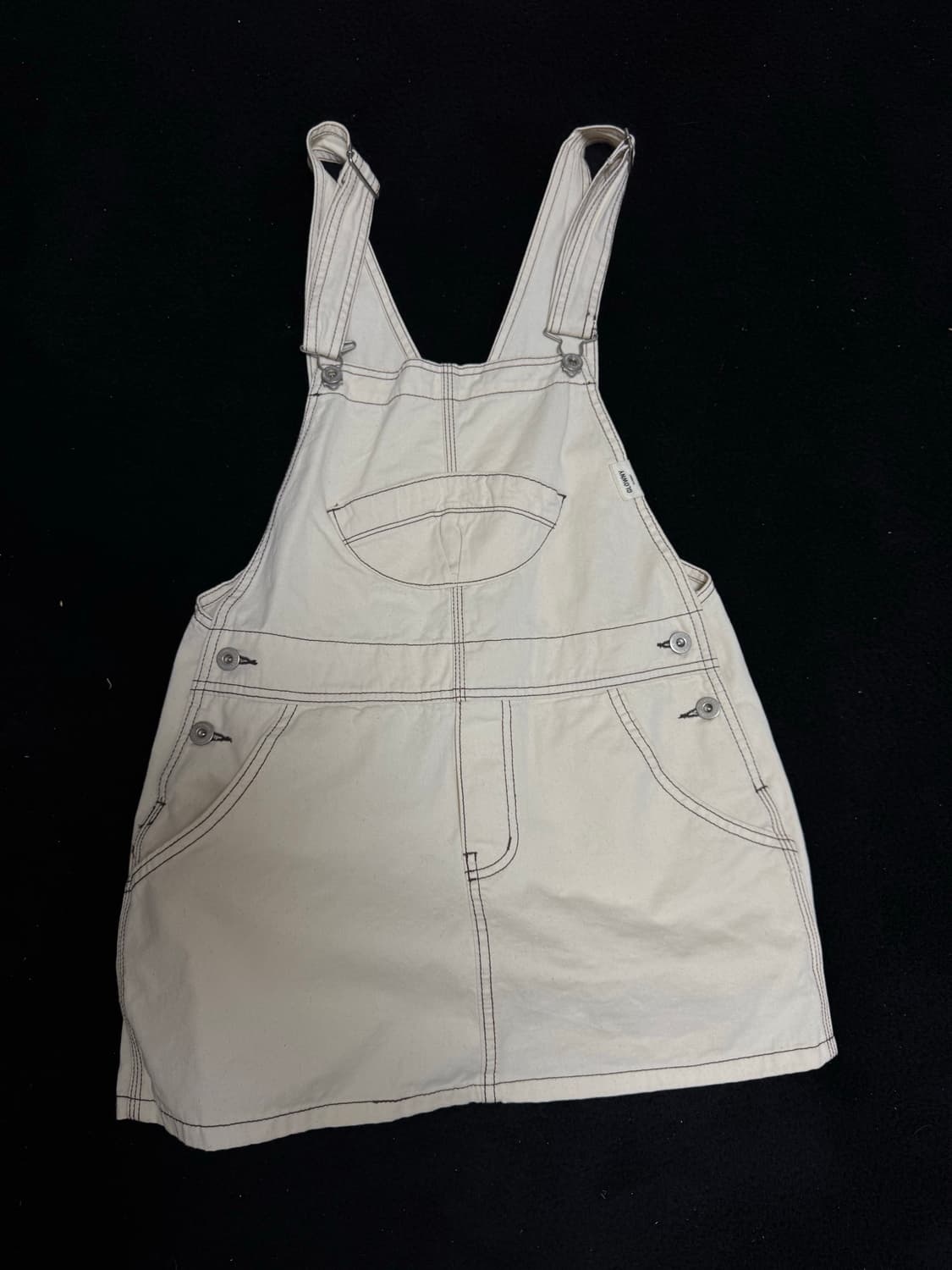 glowny 글로니 오버롤 미니스커트 멜빵스커트  상품이미지2