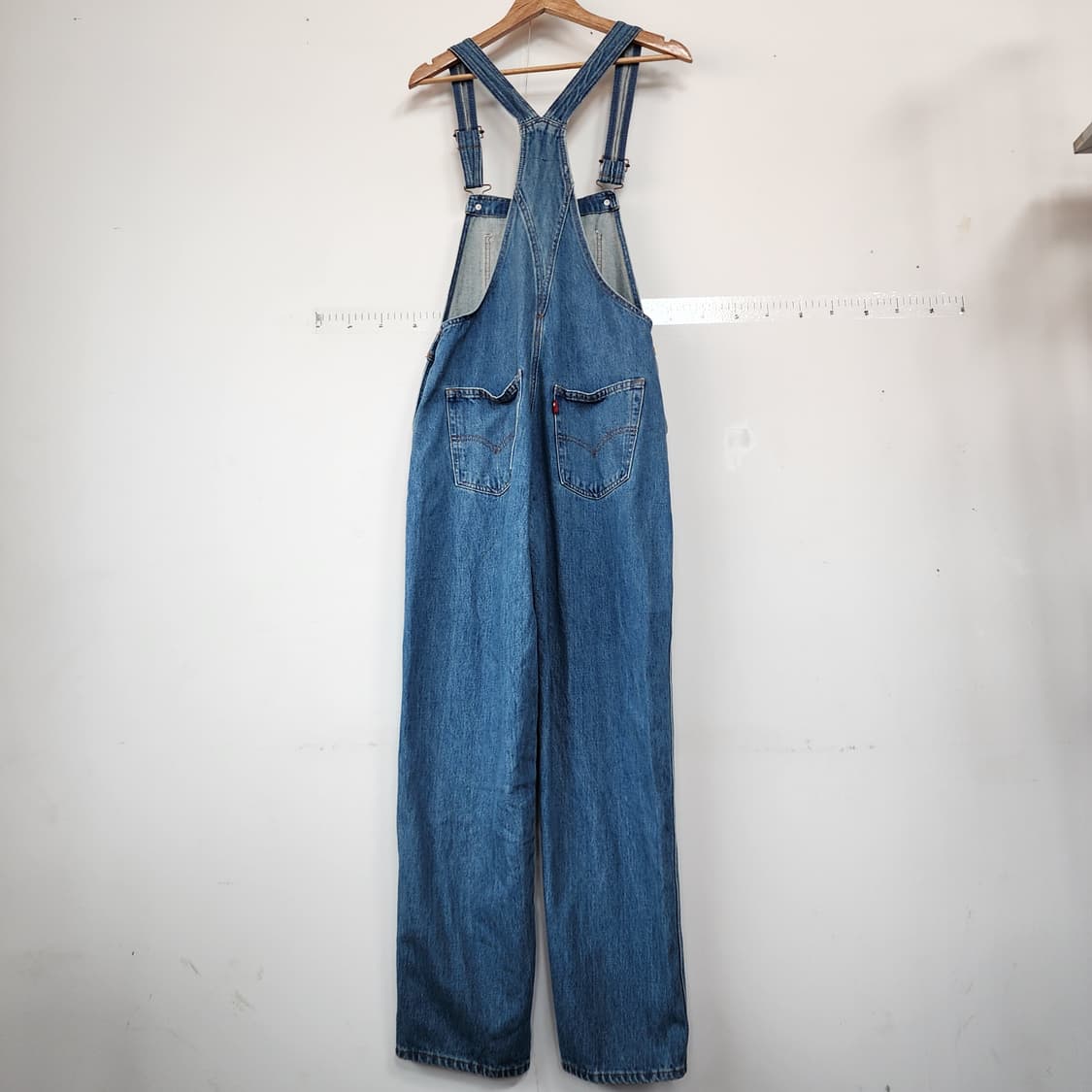 리바이스 데님 오버롤 청멜빵바지 상품이미지4