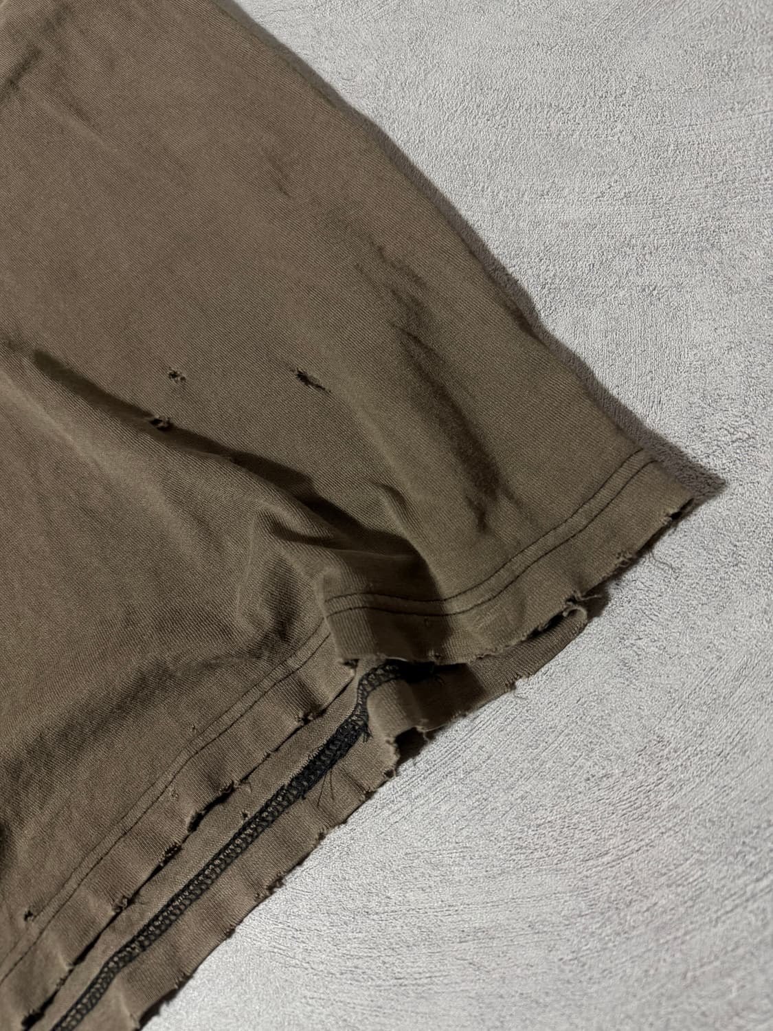 05SS Number (N)ine Distressed T-Shirt 상품이미지6