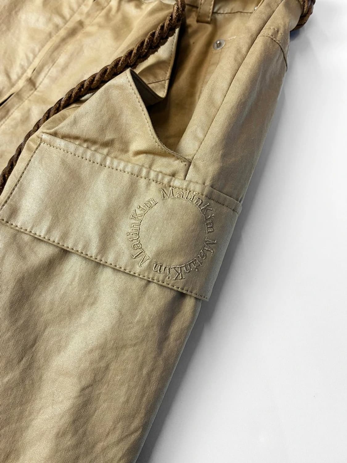 마뗑킴 Matin Kim 21FW 코팅 카고 스커트 PN5675 상품이미지4