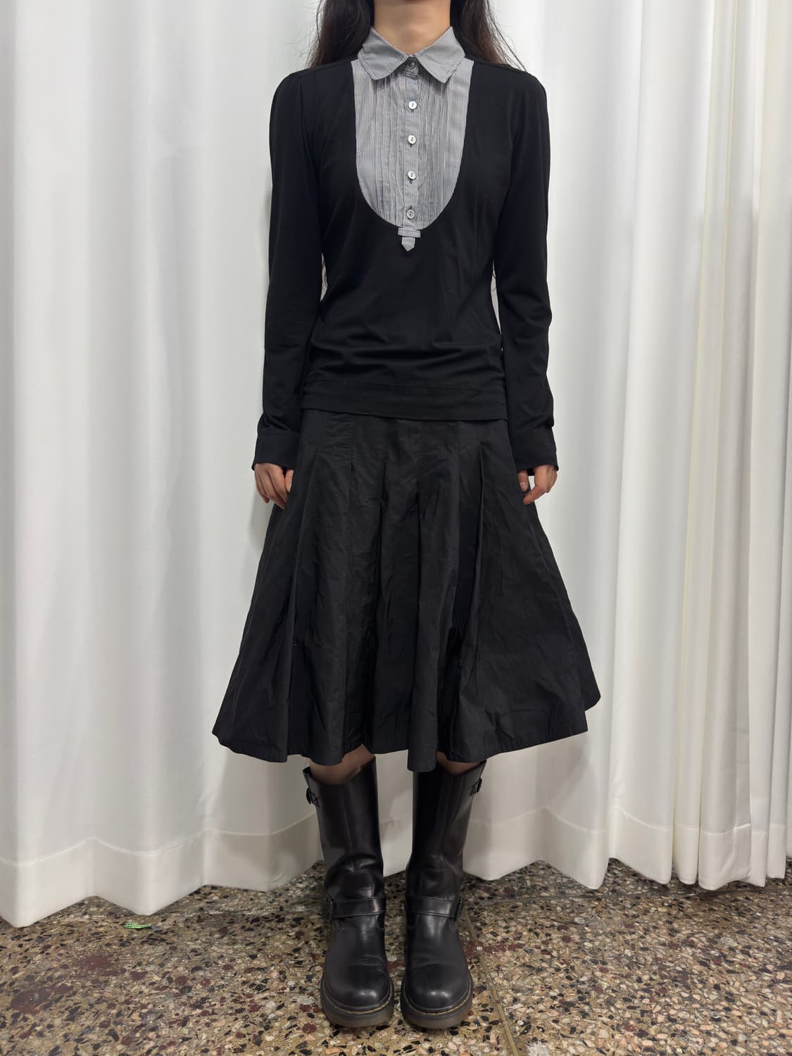 shirt detail top 상품이미지3