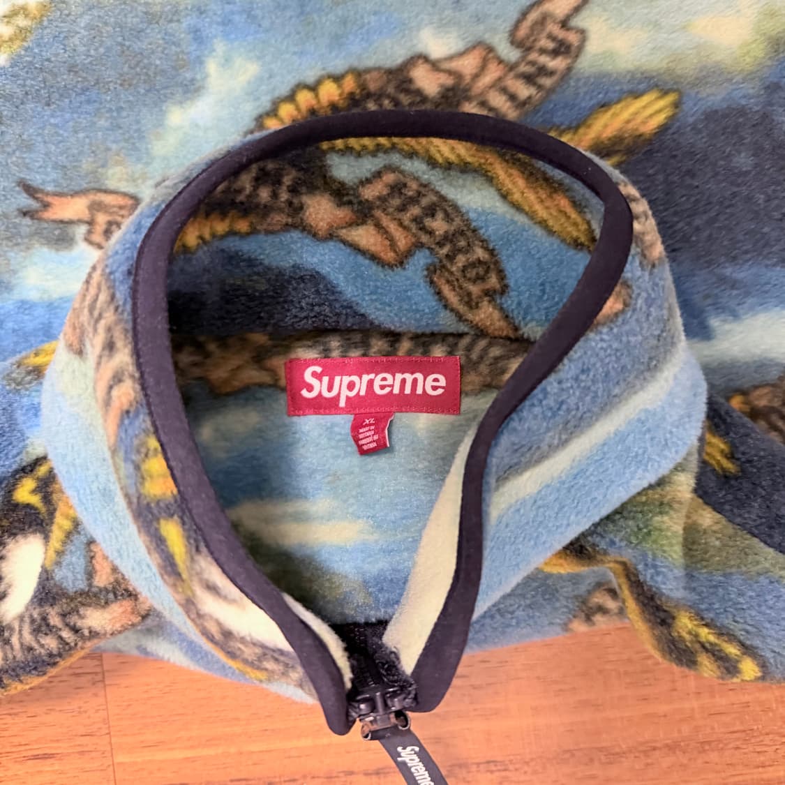 슈프림 & 안티히어로 플리스 자켓 xl 상품이미지4