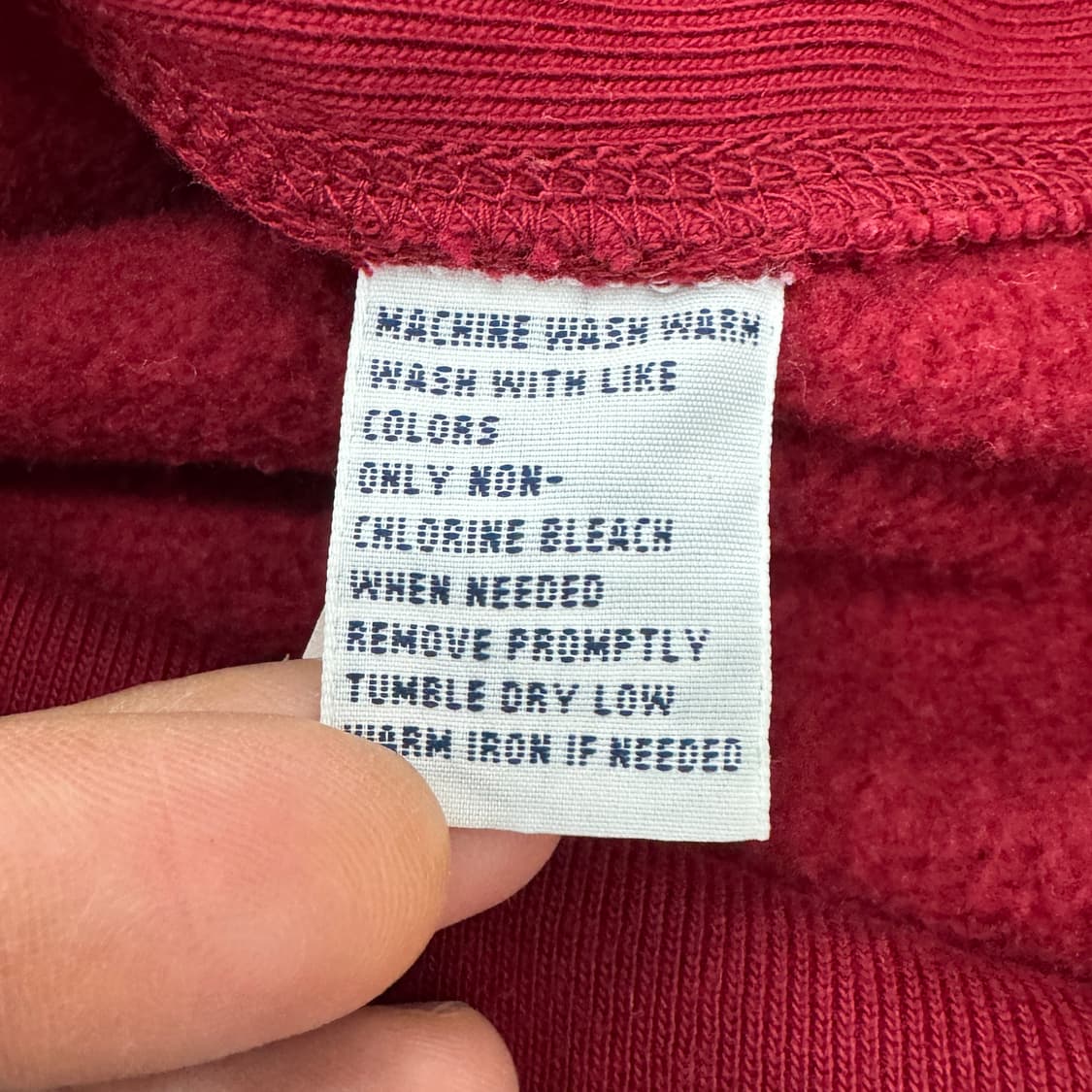 S 폴로 랄프로렌 버건디 해비스웻 후드 집업  상품이미지6