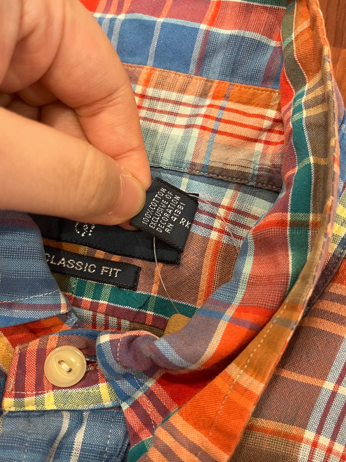 Polo RL 폴로 랄프로렌 CLASSIC FIT 체크 반팔 셔츠 상품이미지7
