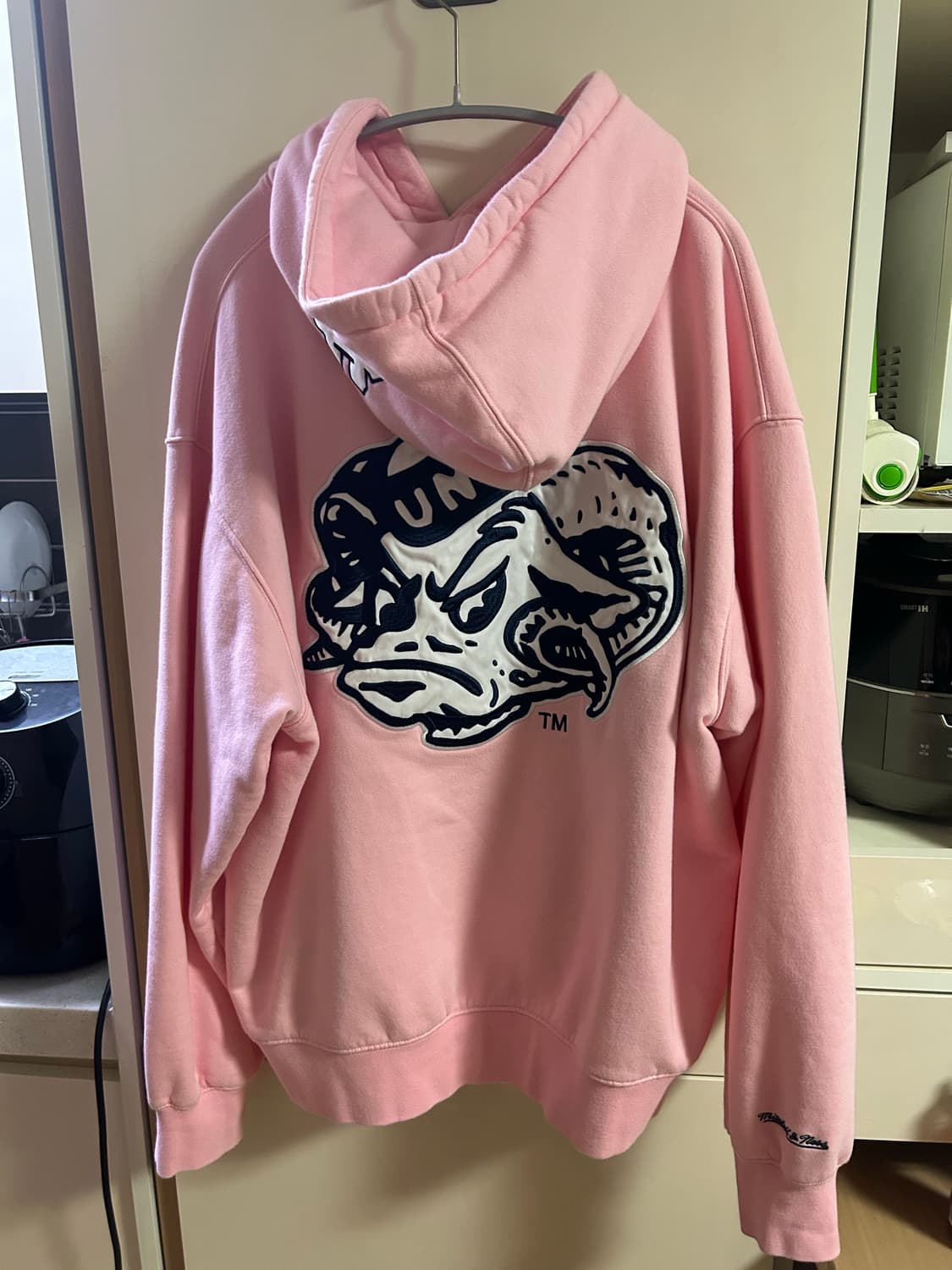 슈프림 미첼앤네스 후드티 L 상품이미지2