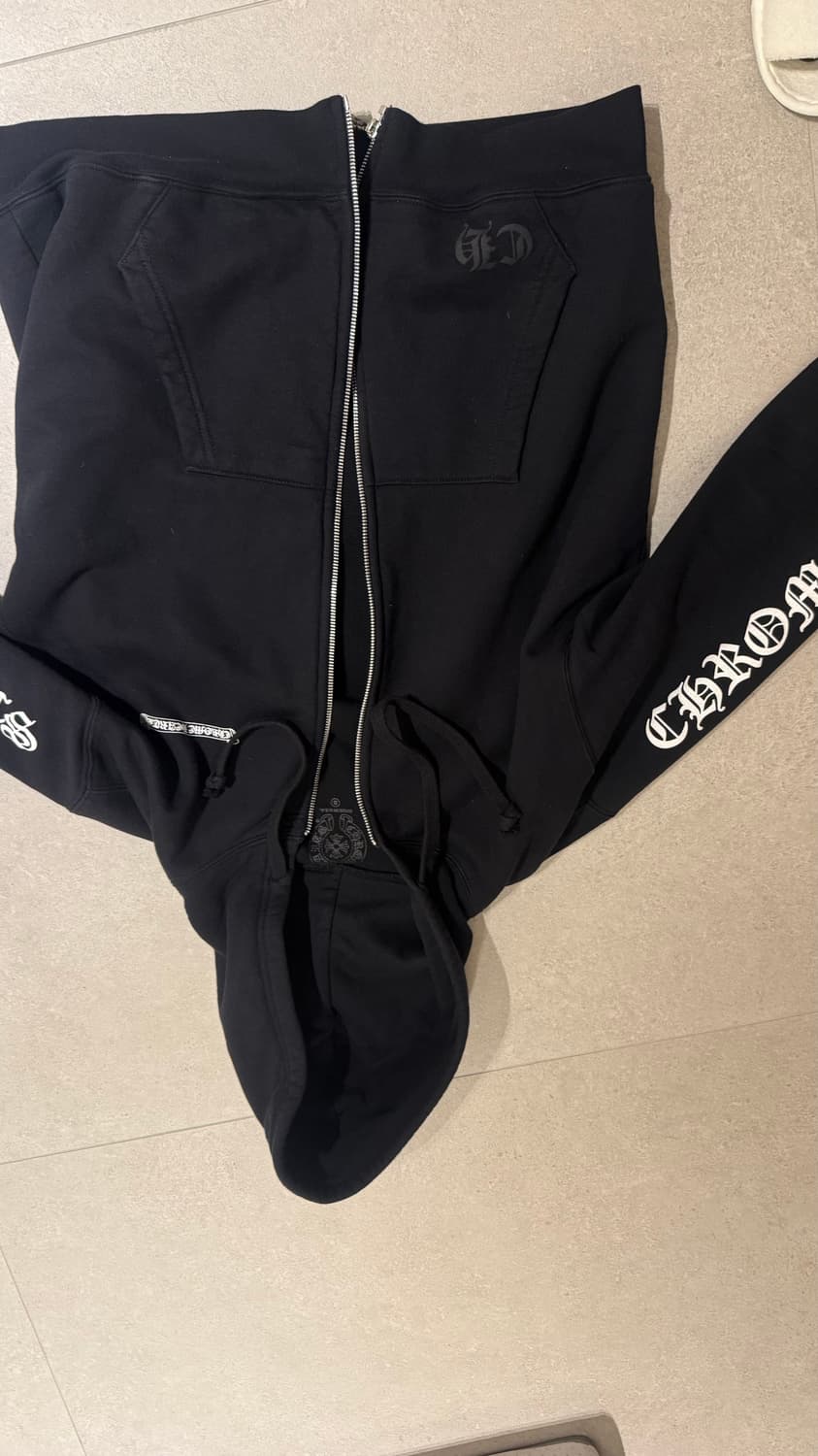 크롬하츠 후드집업 스크롤라벨s 판매혹은 교환 상품이미지1