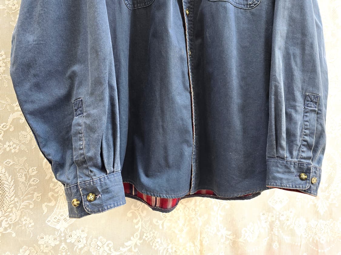 90s 엘엘빈 워크 셔츠 (made in canada) 상품이미지3