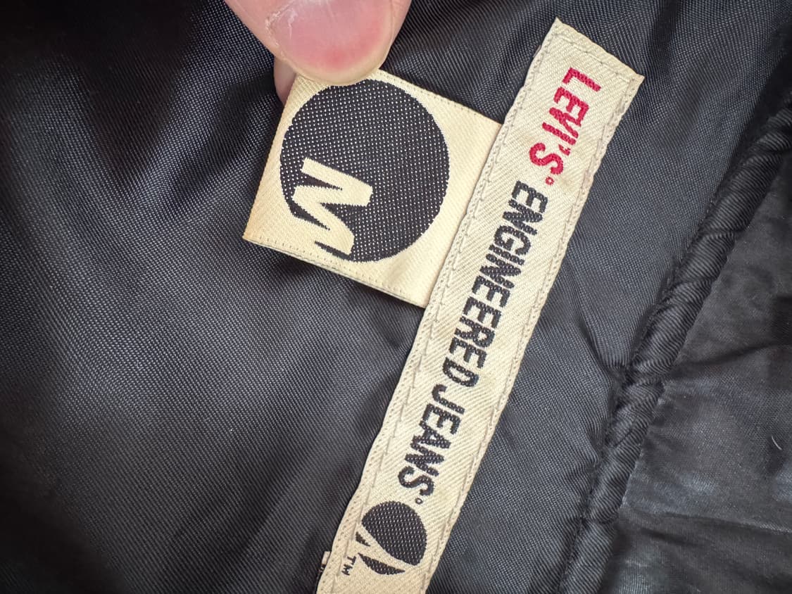 여성 리바이스 엔지니어드진 올드스쿨 퀄팅 후드 자켓 상품이미지3