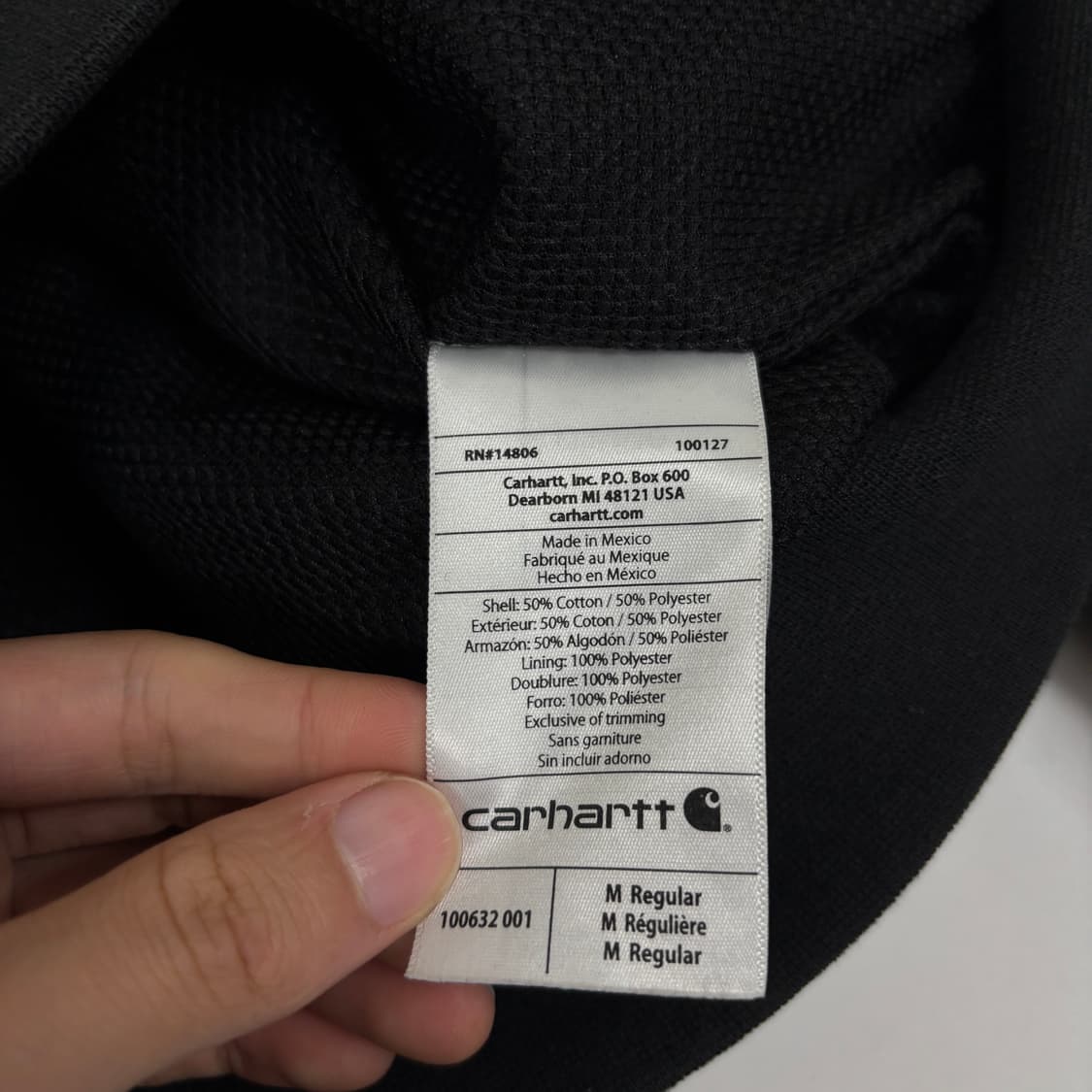 칼하트 써멀 후드집업 상품이미지7