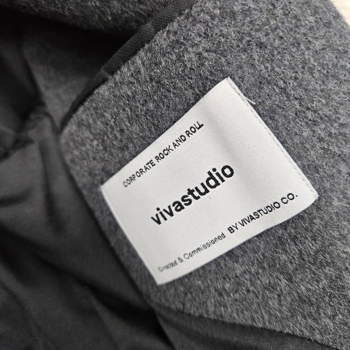 비바스튜디오 오버핏 롱 코트 남자100~105 상품이미지8