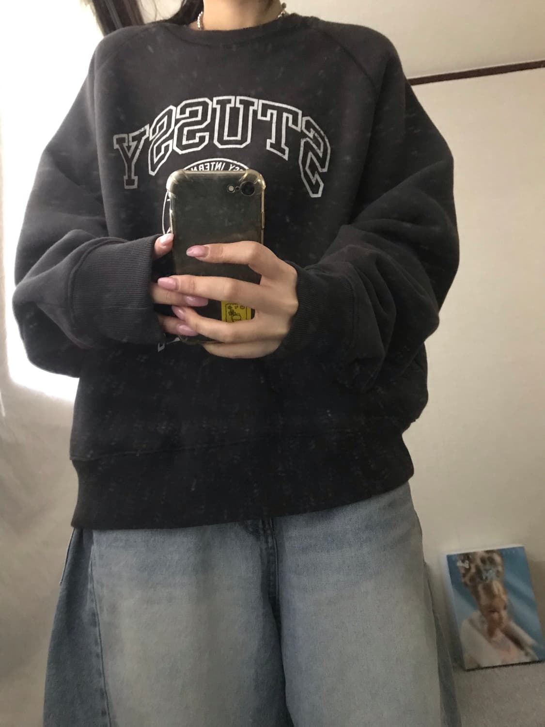 스투시 빅로고 맨투맨 상품이미지6