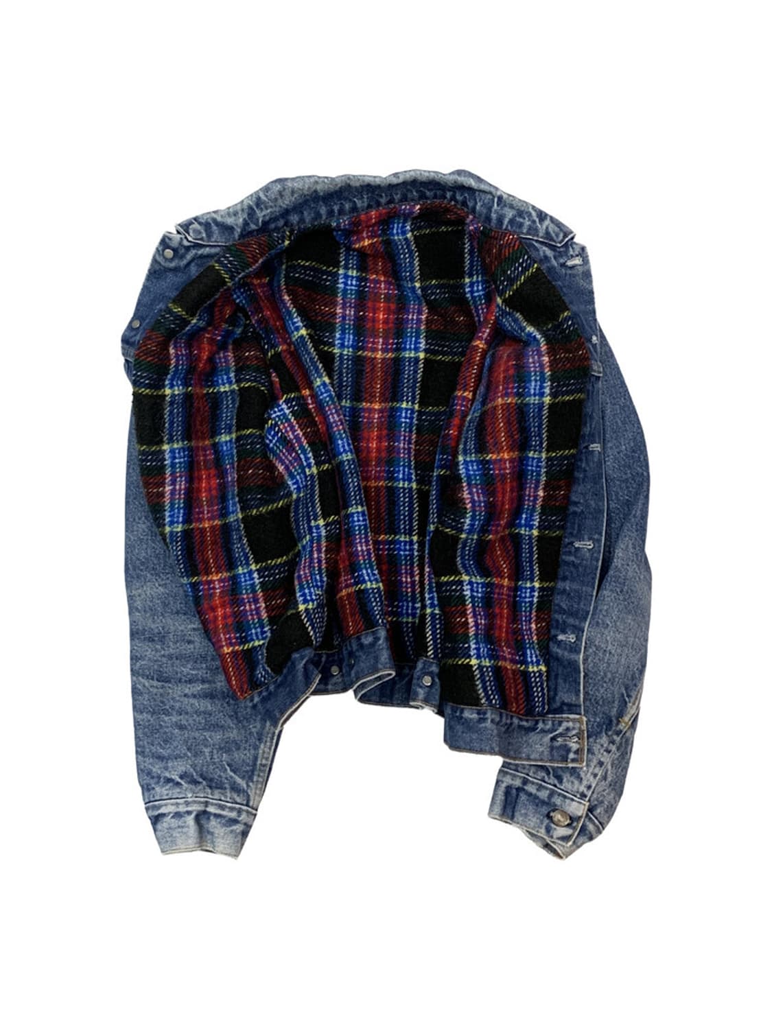 70s 리바이스 70505 블랭킷 라이닝 데님 트러커 자켓 상품이미지3