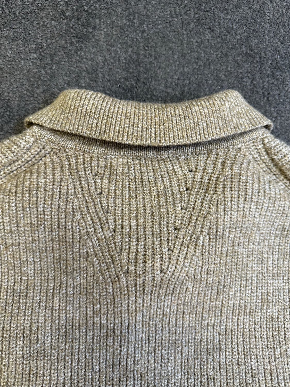 수아레 카라 투웨이 집업 니트 L 상품이미지2