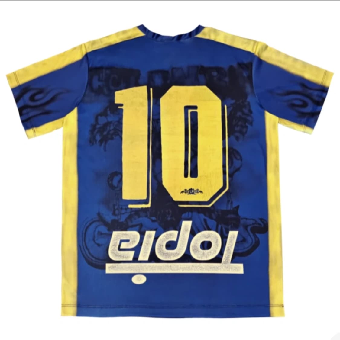 [L] 트래비스 스캇 캑터스잭 콜롬비아 사커 저지 반팔 티셔츠 상품이미지2