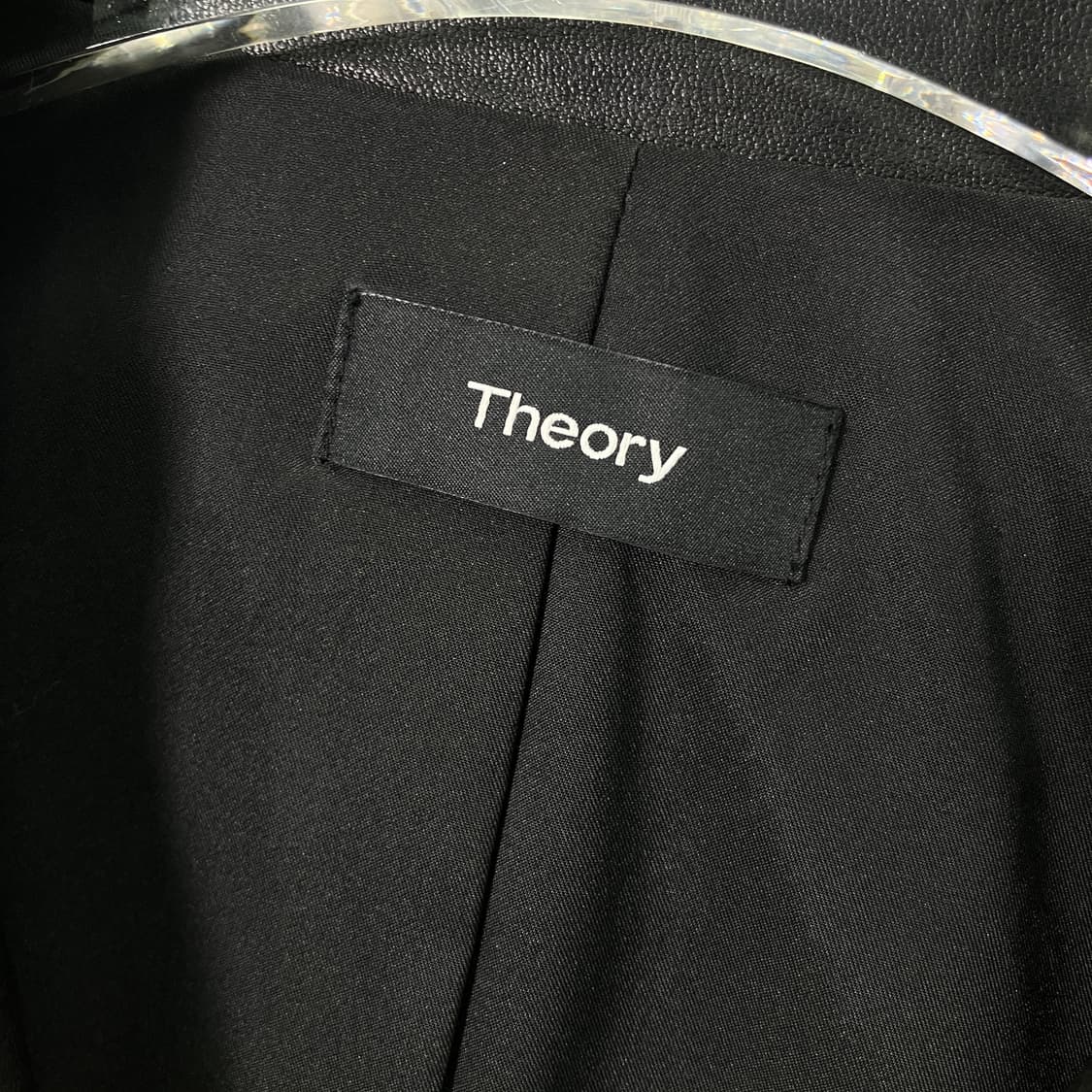 띠어리 페플럼 레더 자켓 M 상품이미지3