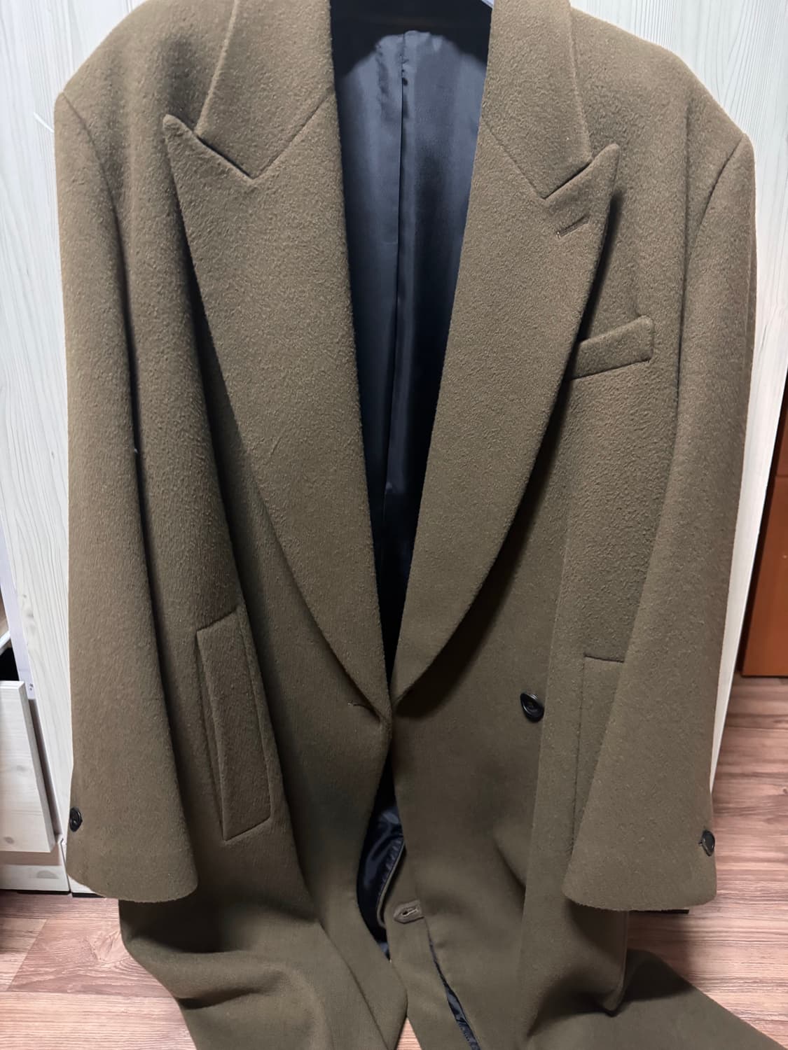 송지오 21fw 배정남 콜라보코트 50 팝니다 상품이미지1