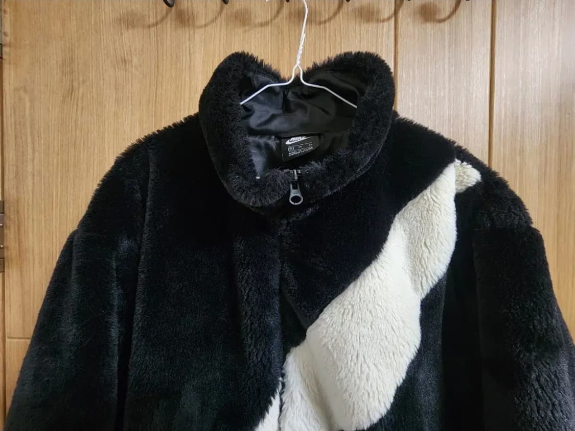 (XL)여성 나이키 빅스우시 밍크퍼 플리스 자켓 상품이미지2