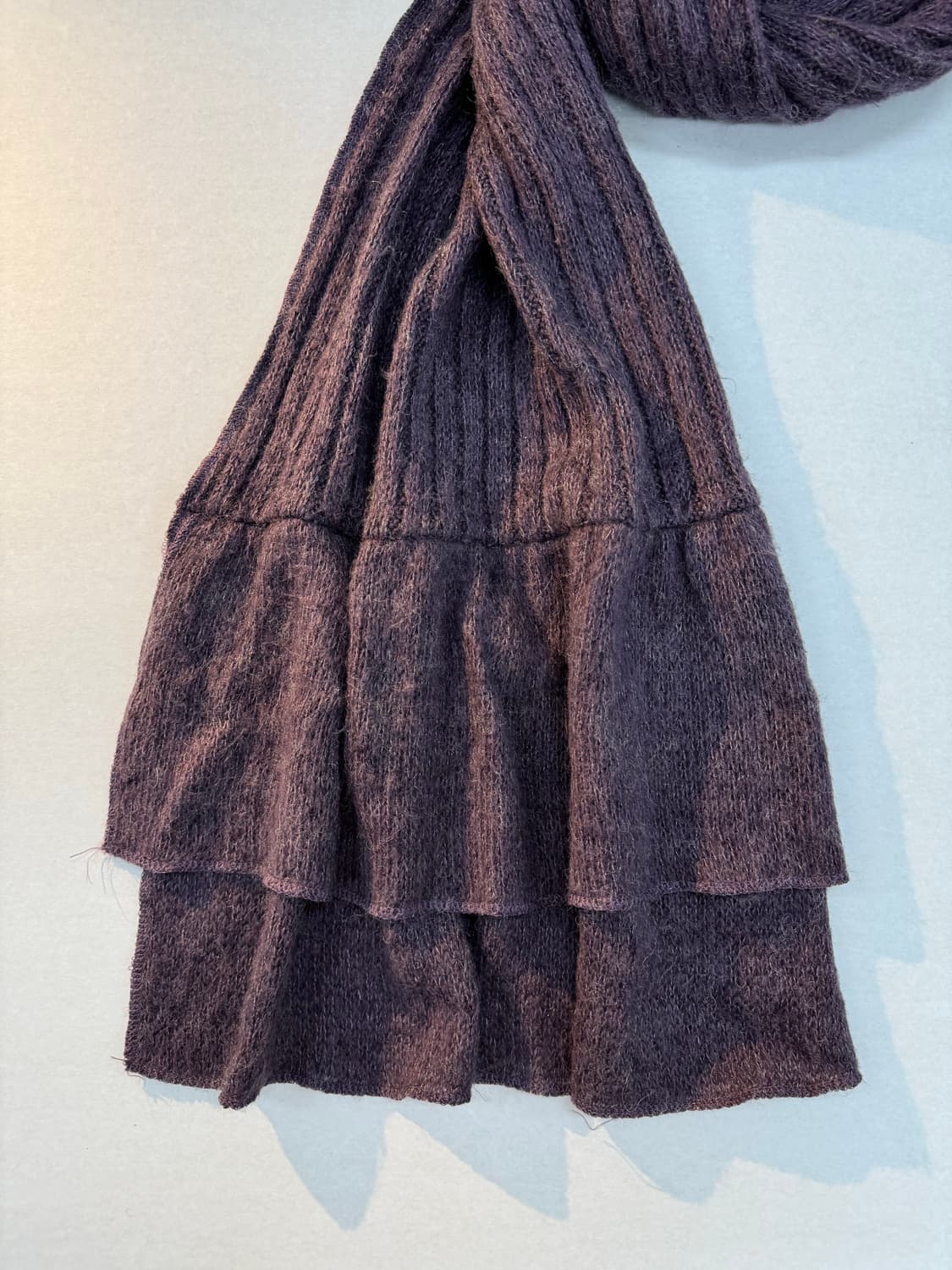 Purple frill muffler 상품이미지2