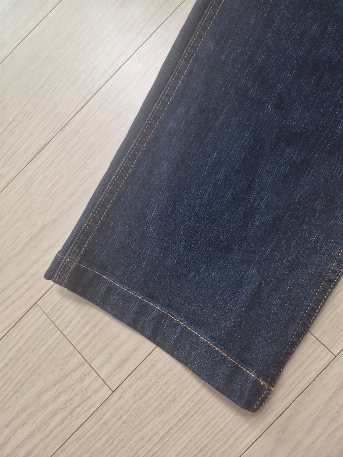 그라미치 루즈테이퍼드 데님 원워시  상품이미지6